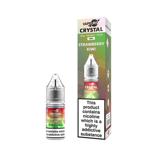 VAPEURS VAPEURS CRYSTAL LIQUIDS Strawberry Kiwi 10MG
