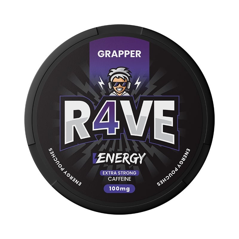 Grapper: Nicotine-Free Grape Energy Pouch for On-the-Go - Europouches.com