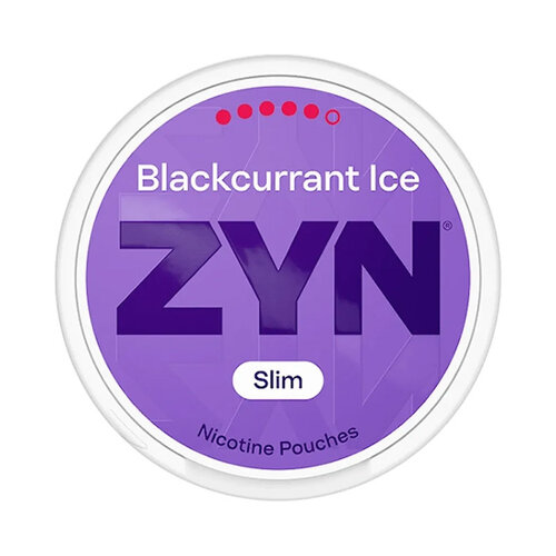 ZYN ZYN Blackcurrant Ice Slim Super Strong ZYN ZYN Blackcurrant Ice Slim Super Strong