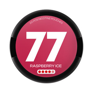 77 77 Raspberry Ice Extra Strong