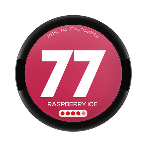 77 77 Raspberry Ice Extra Strong