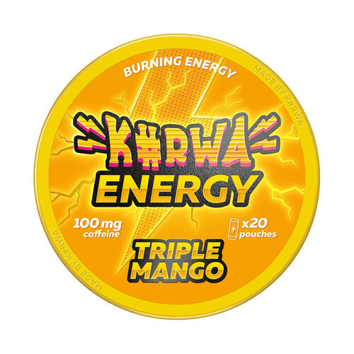 KURWA ENERGY KURWA ENERGY Triple Mango KURWA ENERGY KURWA ENERGY Triple Mango