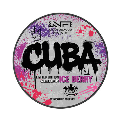 CUBA CUBA Ice Berry White Limted Edition CUBA CUBA Ice Berry White Limted Edition