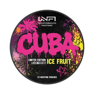 CUBA CUBA Ice Fruit Black Limted Edition