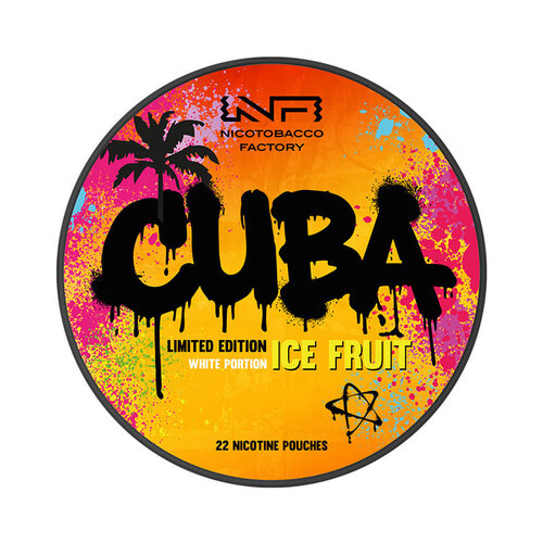 CUBA CUBA Ice Fruit White Limted Edition CUBA CUBA Ice Fruit White Limted Edition