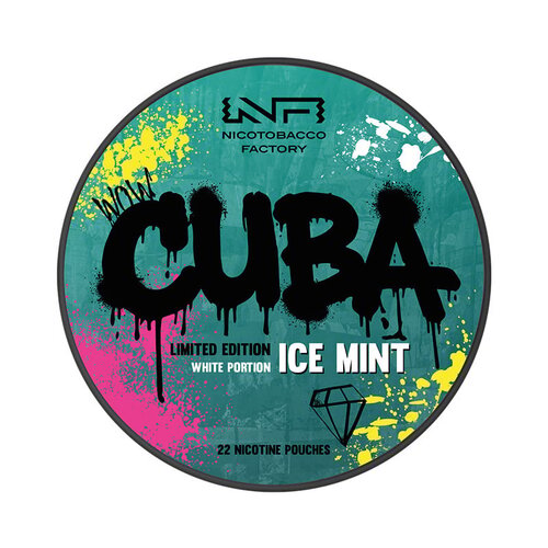 CUBA CUBA Ice Mint White Limted Edition CUBA CUBA Ice Mint White Limted Edition