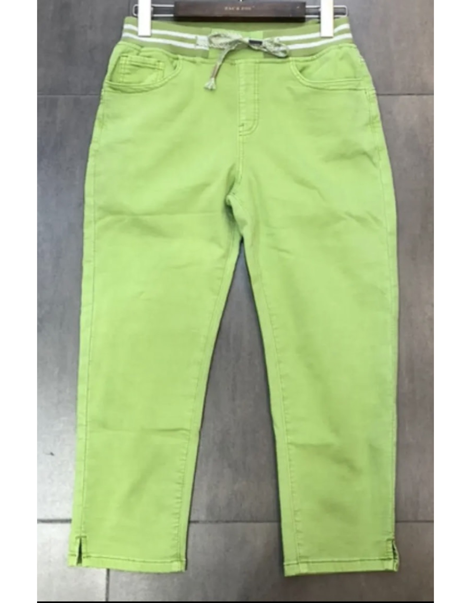 Parijs Broek 7/8 groen