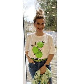 Kaffe T shirt easy peasy lemon squeezy