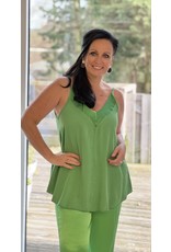 Brussel Top groen V hals