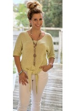 Brussel Trui gecrocheerde munt kleur