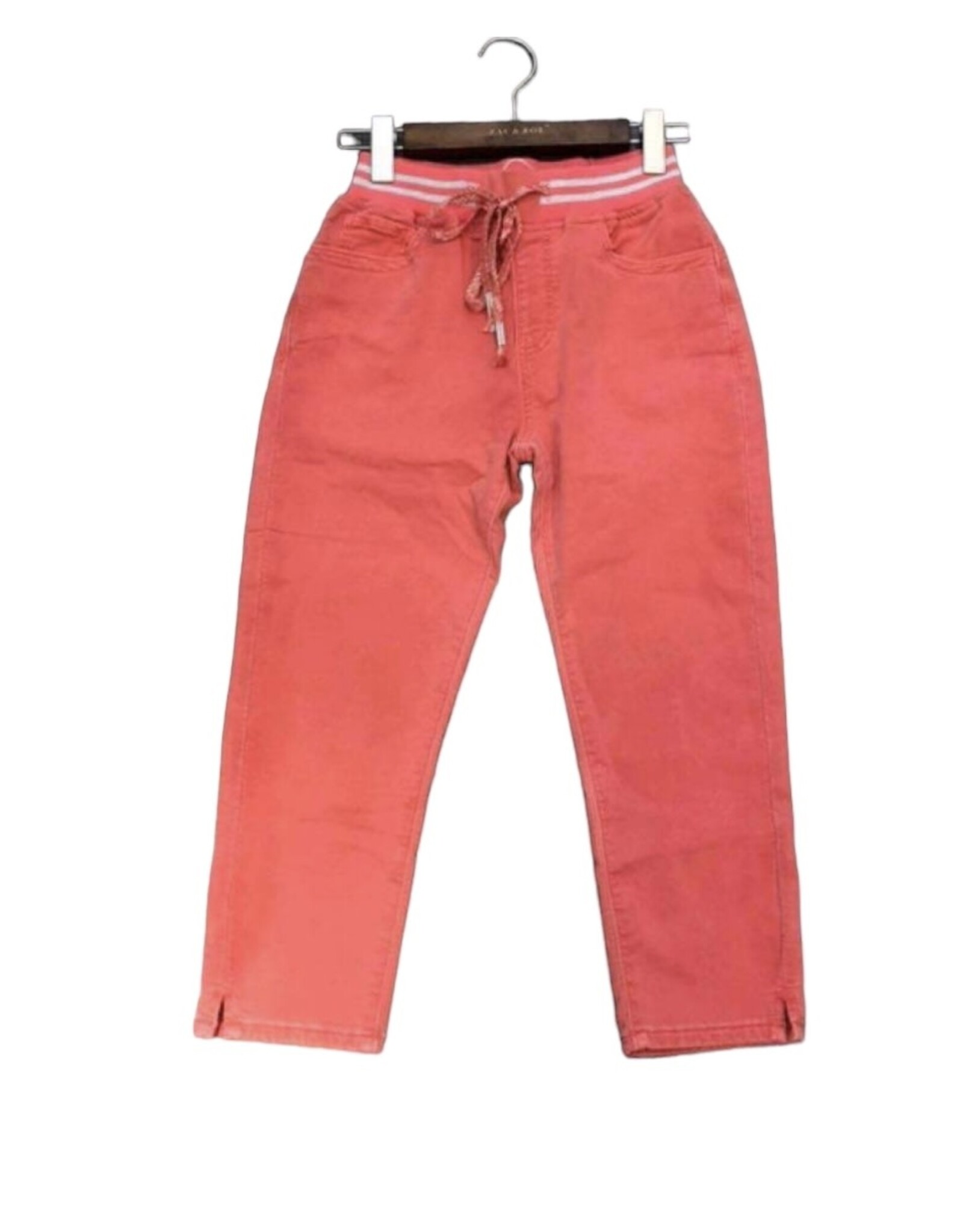 Parijs Broek met rekker coral kleur