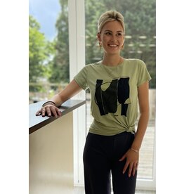 T shirt gianina essential olive green