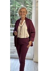 Broek donker fushia