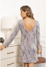 Kleed multicolour glans met paillettes