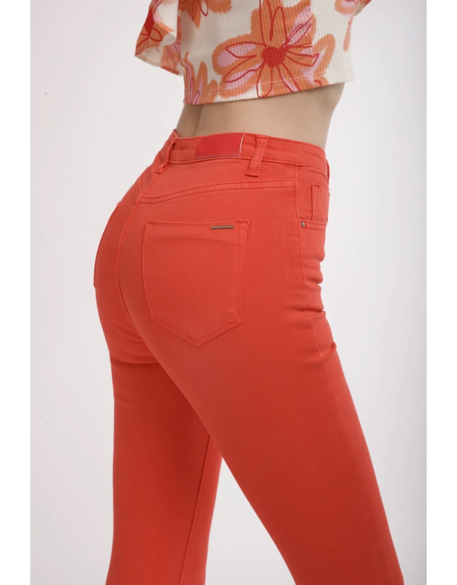 Parijs Broek toxik oranje