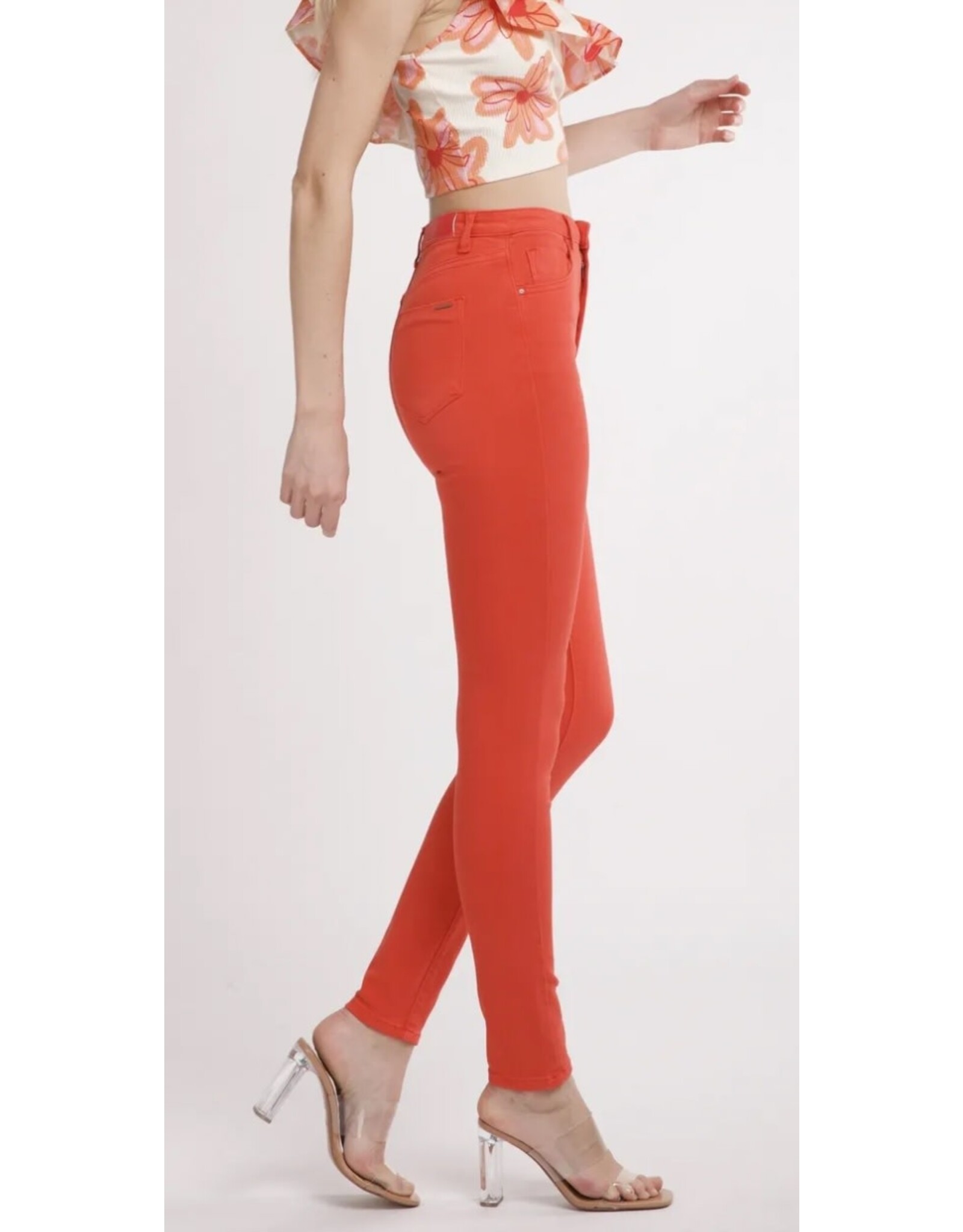 Parijs Broek toxik oranje