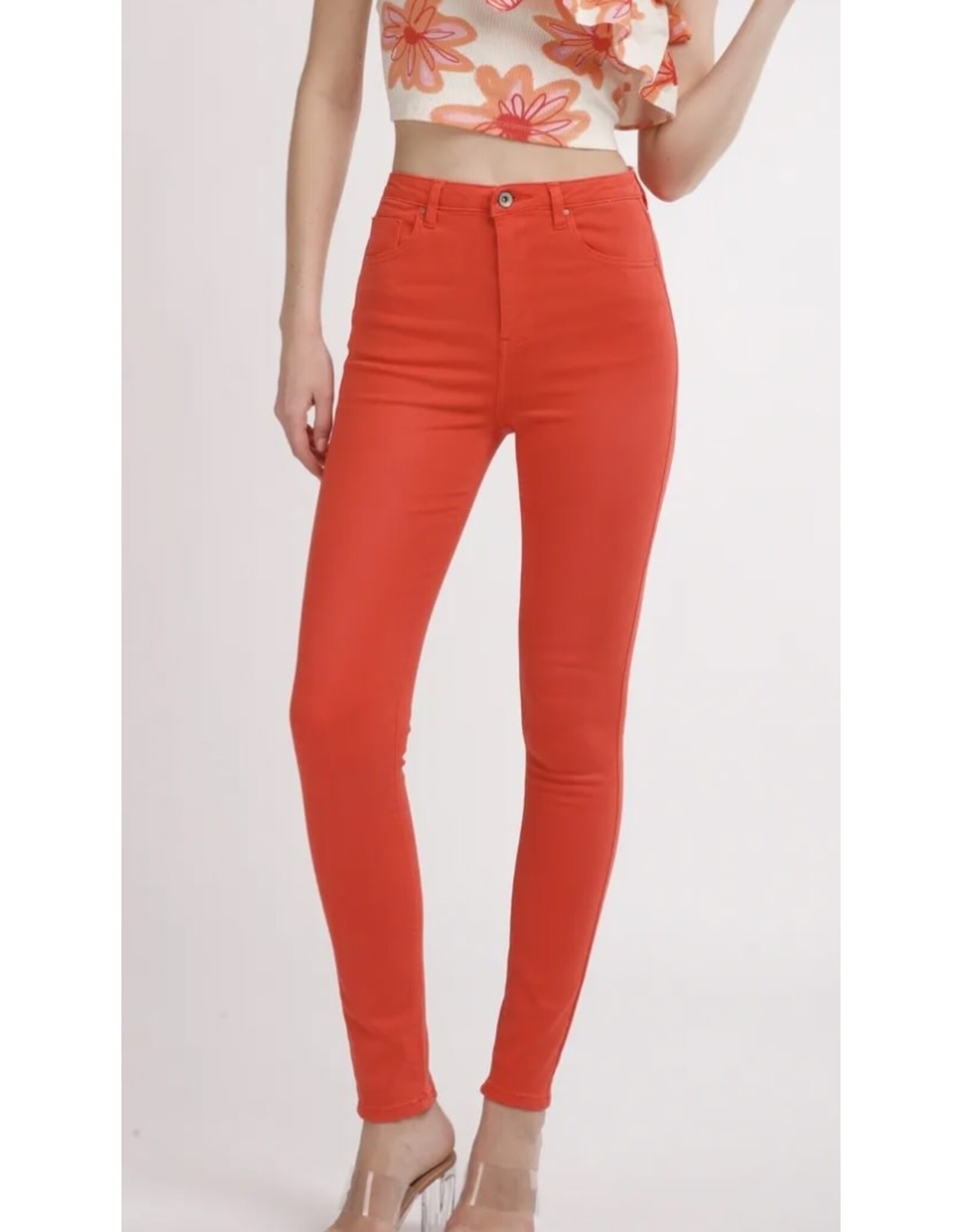 Parijs Broek toxik oranje