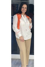 Cream Cream Tshirt CRNaia koraal