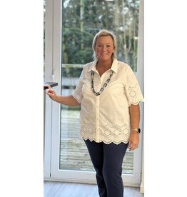 Kaffe Kaffe Bloes KCsamini beige