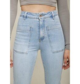 Parijs Broek toxik jeans met zakken vooraan
