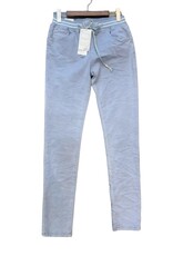 Parijs Broek met elastiek blauw