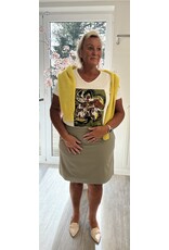 Kaffe Rok Vetiver kaki