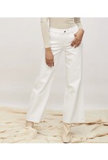 Parijs Broek toxik wit wijde pijp