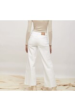 Parijs Broek toxik wit wijde pijp