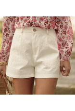 Parijs Short broderie wit