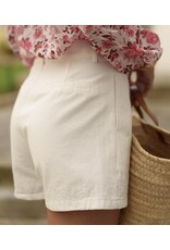 Parijs Short broderie wit