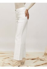 Parijs Broek toxik wit wijde pijp