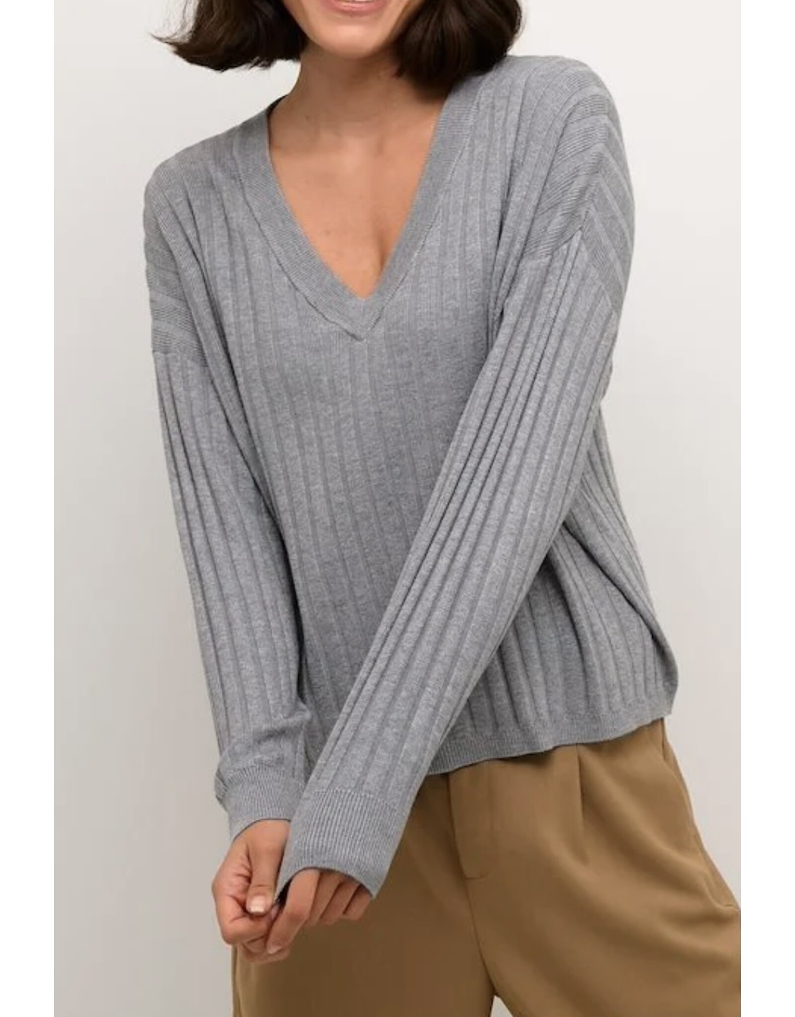 Kaffe Trui kaffe grey melange