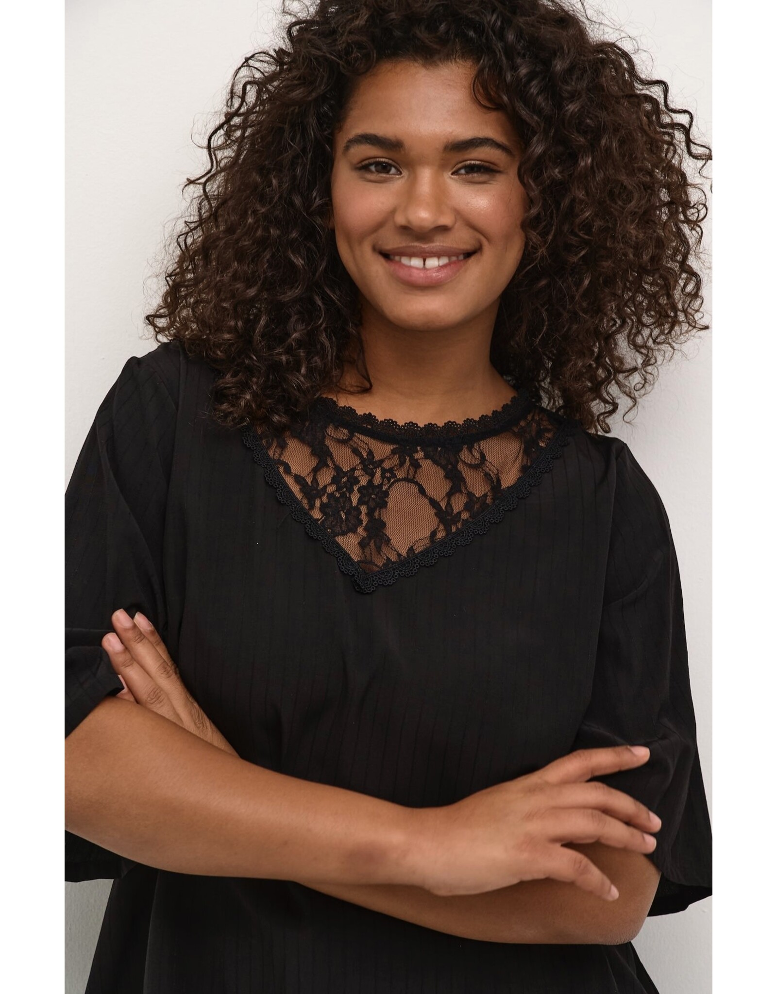 Kaffe Kaffe curve bloes deep black