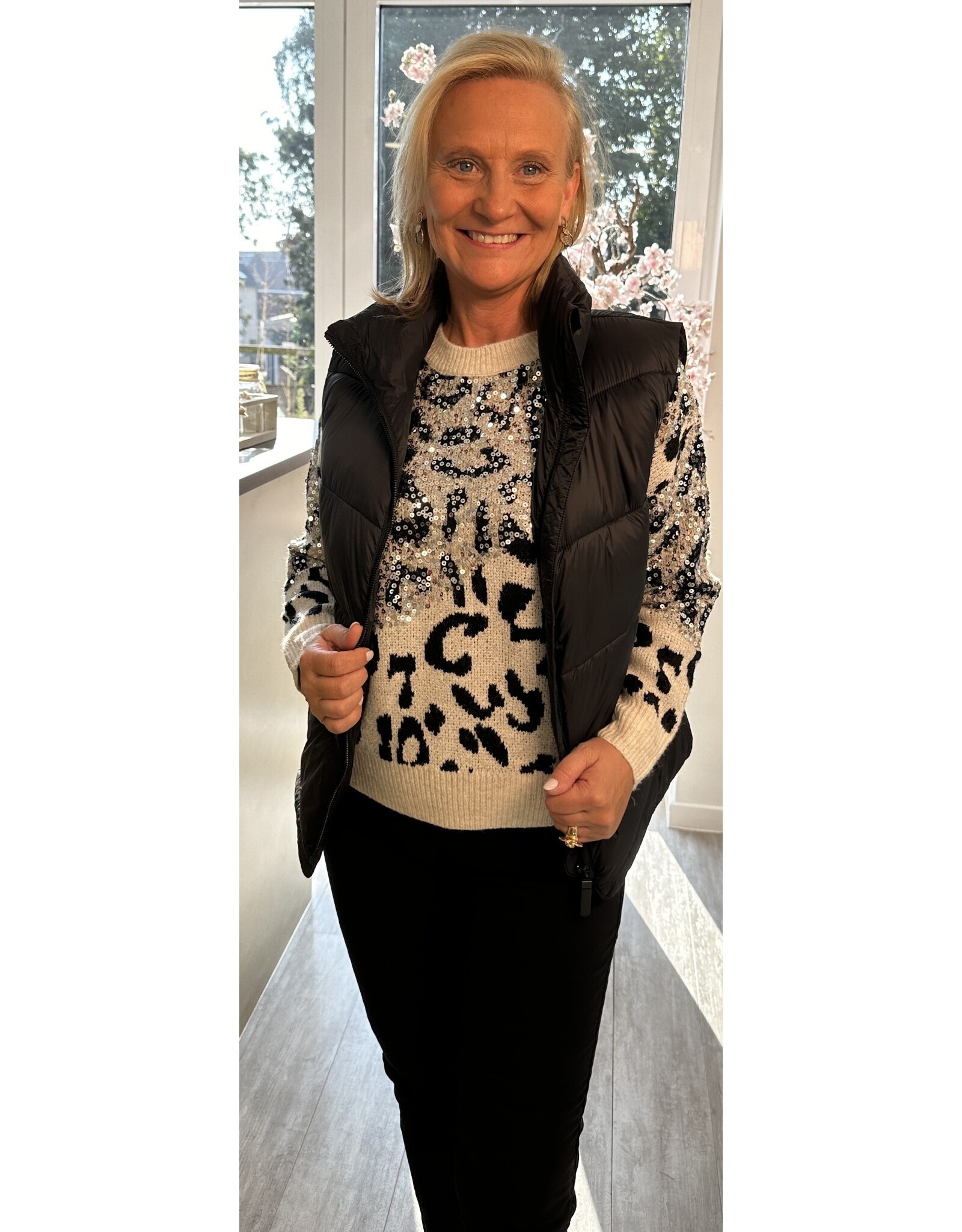 Kaffe Bodywarmer Susanne black deep