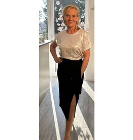Parijs T shirt beige glans