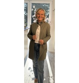 Brussel Gilet kaki met zakken