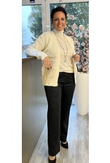 Parijs Gilet beige hartjes