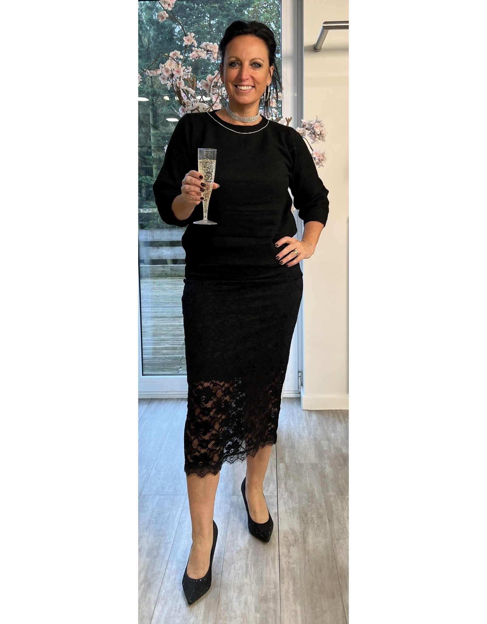 Zeze Rok Ilena black kant