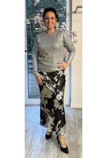 Kaffe KAasky skirt black/silver