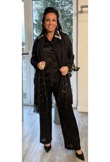 Brussel Broek zwart met paillettes