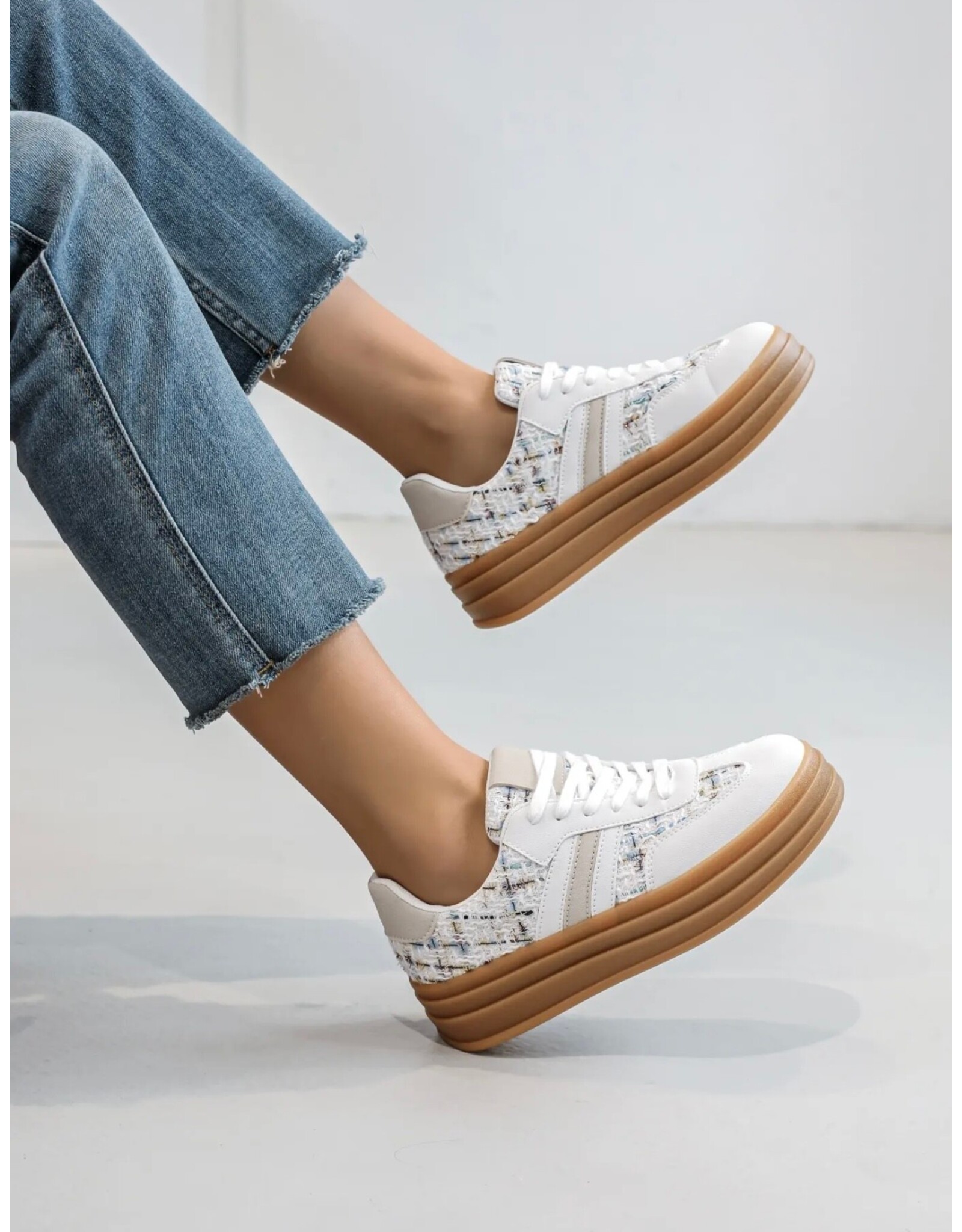 Parijs Sneaker bi-colour