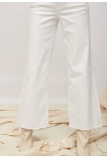 Parijs Broek toxik wit wijde pijp