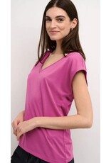 Kaffe T shirt kaffe kalise fushia