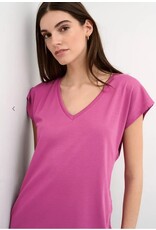 Kaffe T shirt kaffe kalise fushia