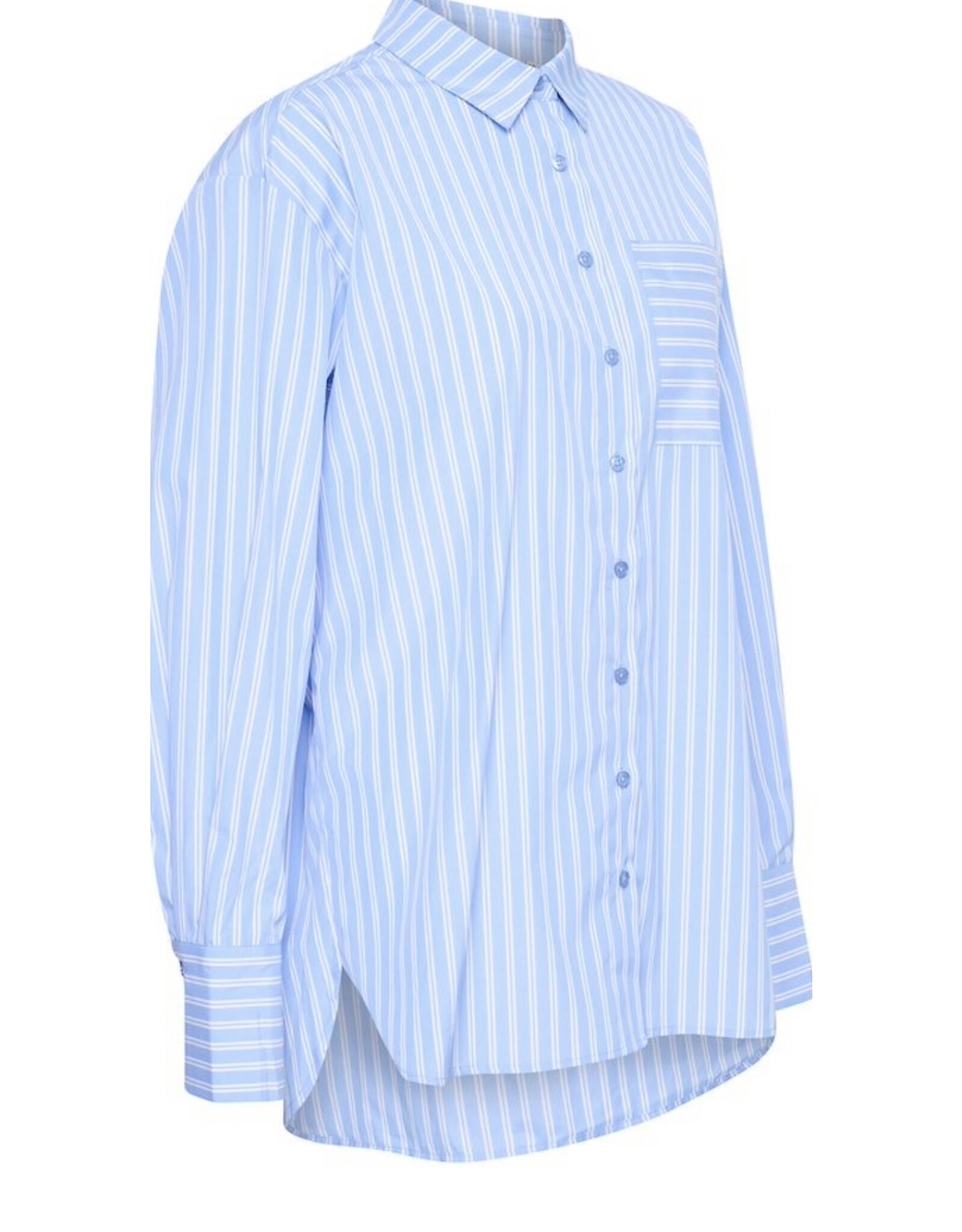 Kaffe Bloes kaffe Kamackie blue/white stripe