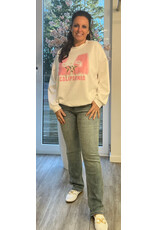 Parijs Trui California bloemen TU