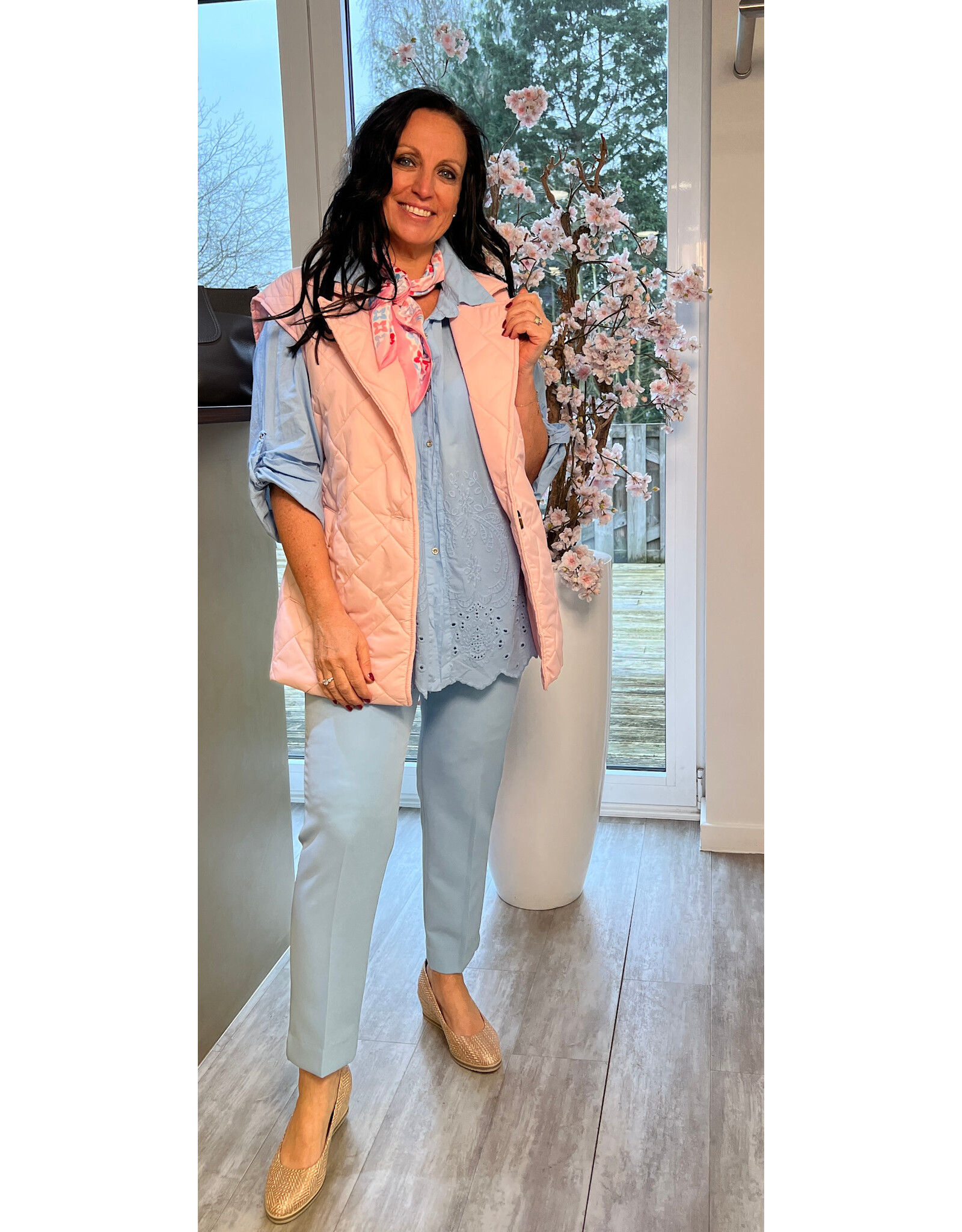 Italie Bodywarmer roze