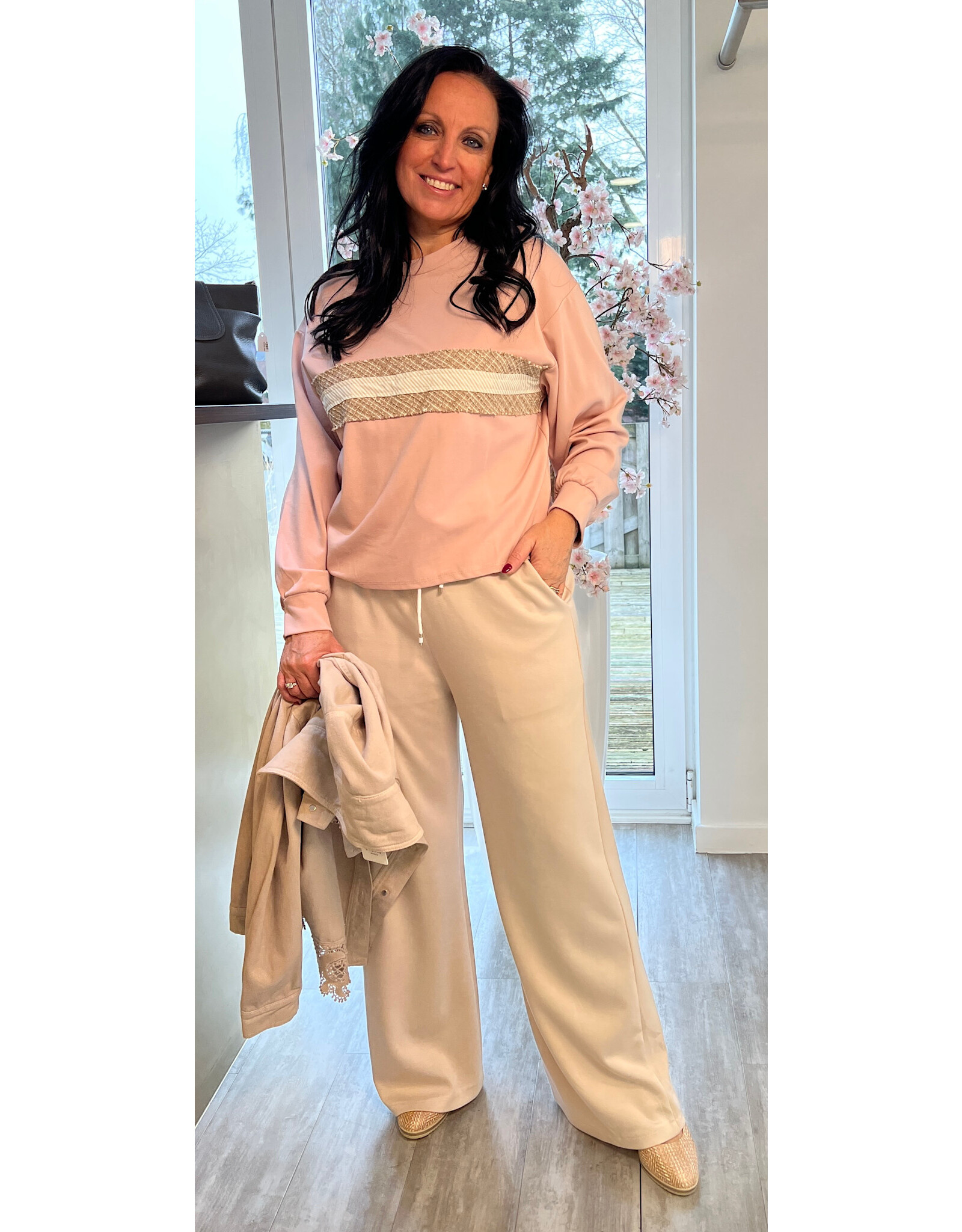 Italie Trui/Sweater Lynn roze