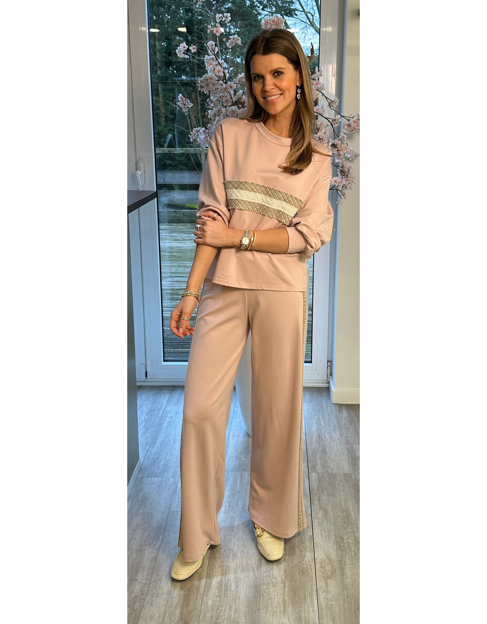 Italie Trui/Sweater Lynn roze