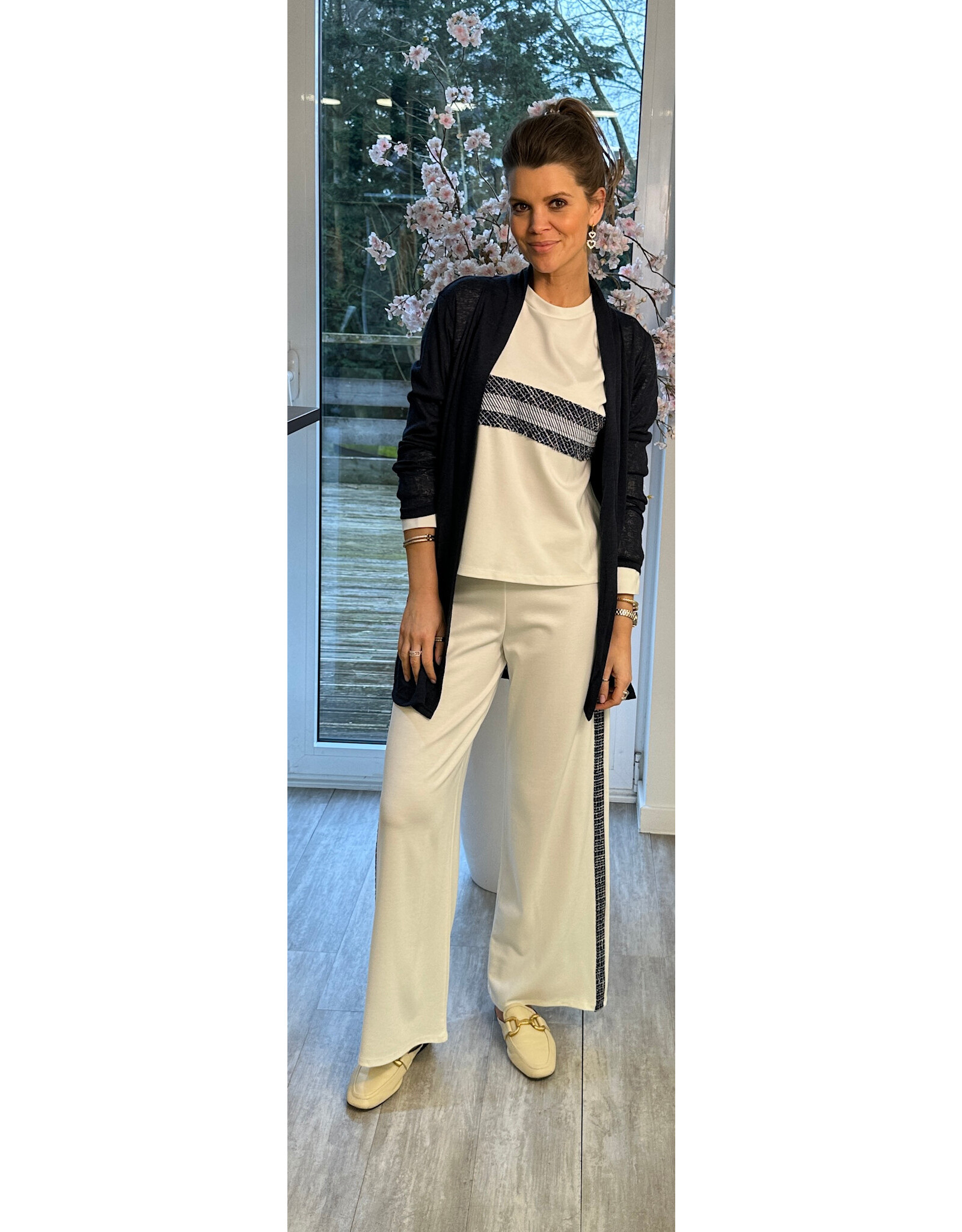 Italie Trui /sweater Lynn wit